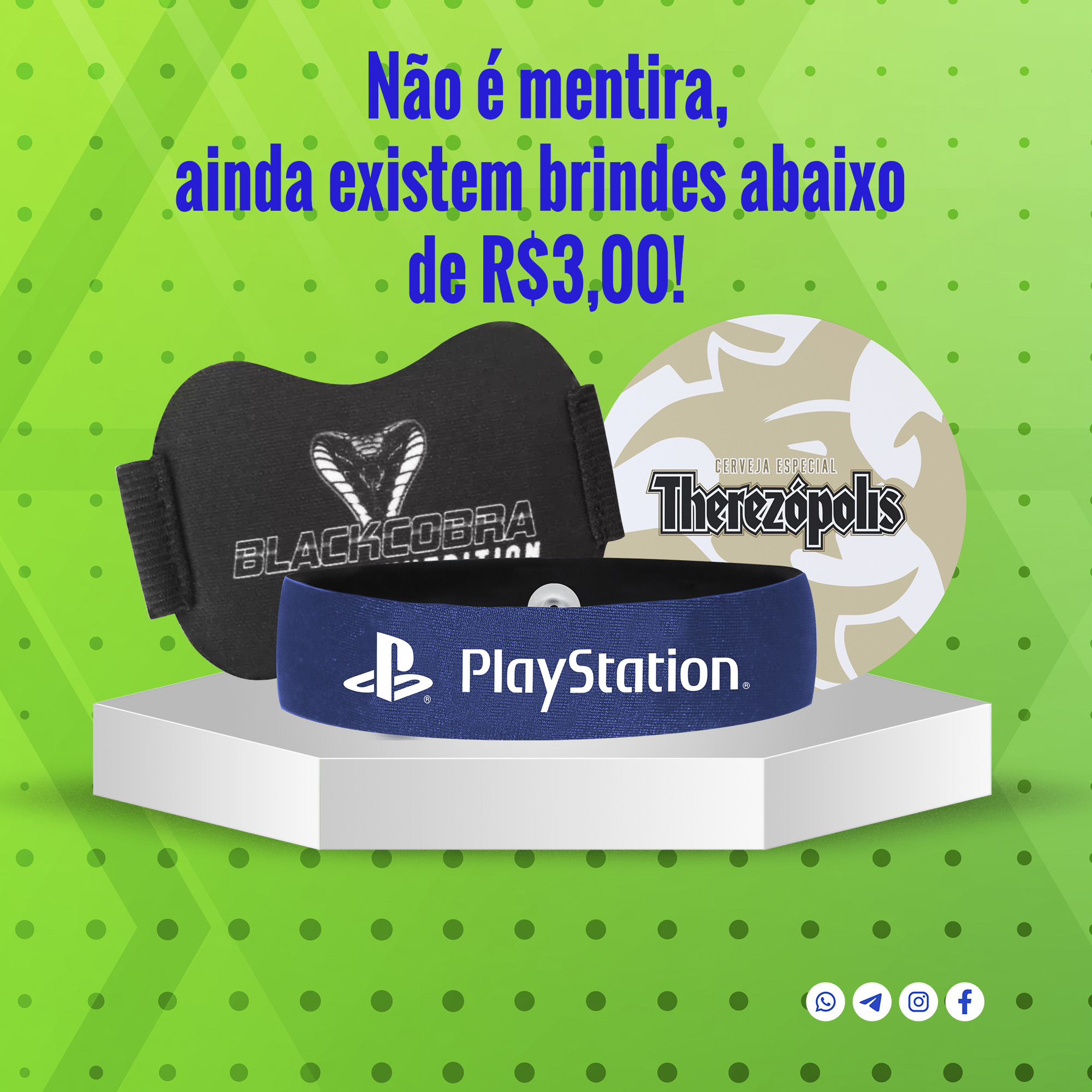 Post Não é Mentira, Ainda Existem Brindes Abaixo de 3 Reais