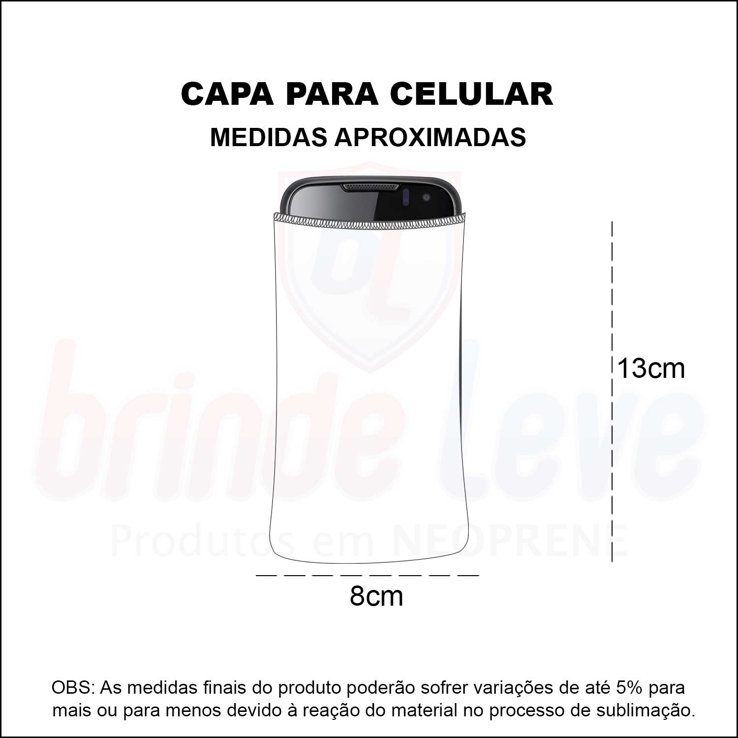 Medidas Capa Para Celular Personalizada
