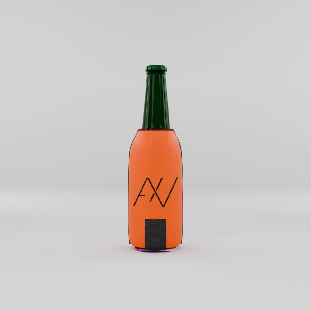 Porta Long Neck Personalizado Com Velcro - Imagem 3