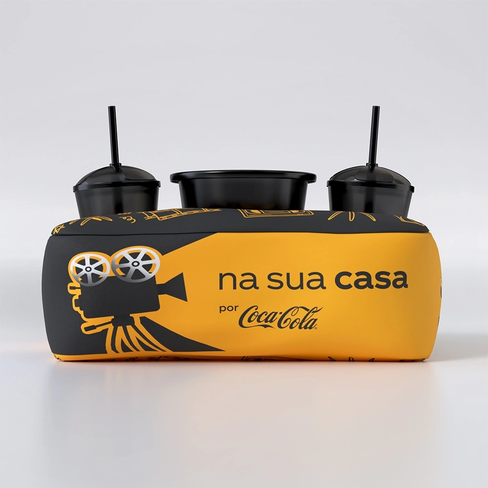 Almofada Porta Pipoca Personalizada - Imagem 0