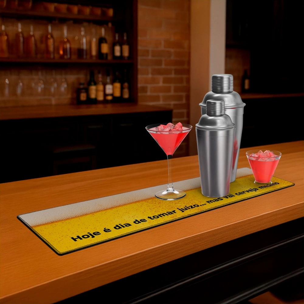 Tapete de Bar Mat Drink Personalizado - Imagem 1