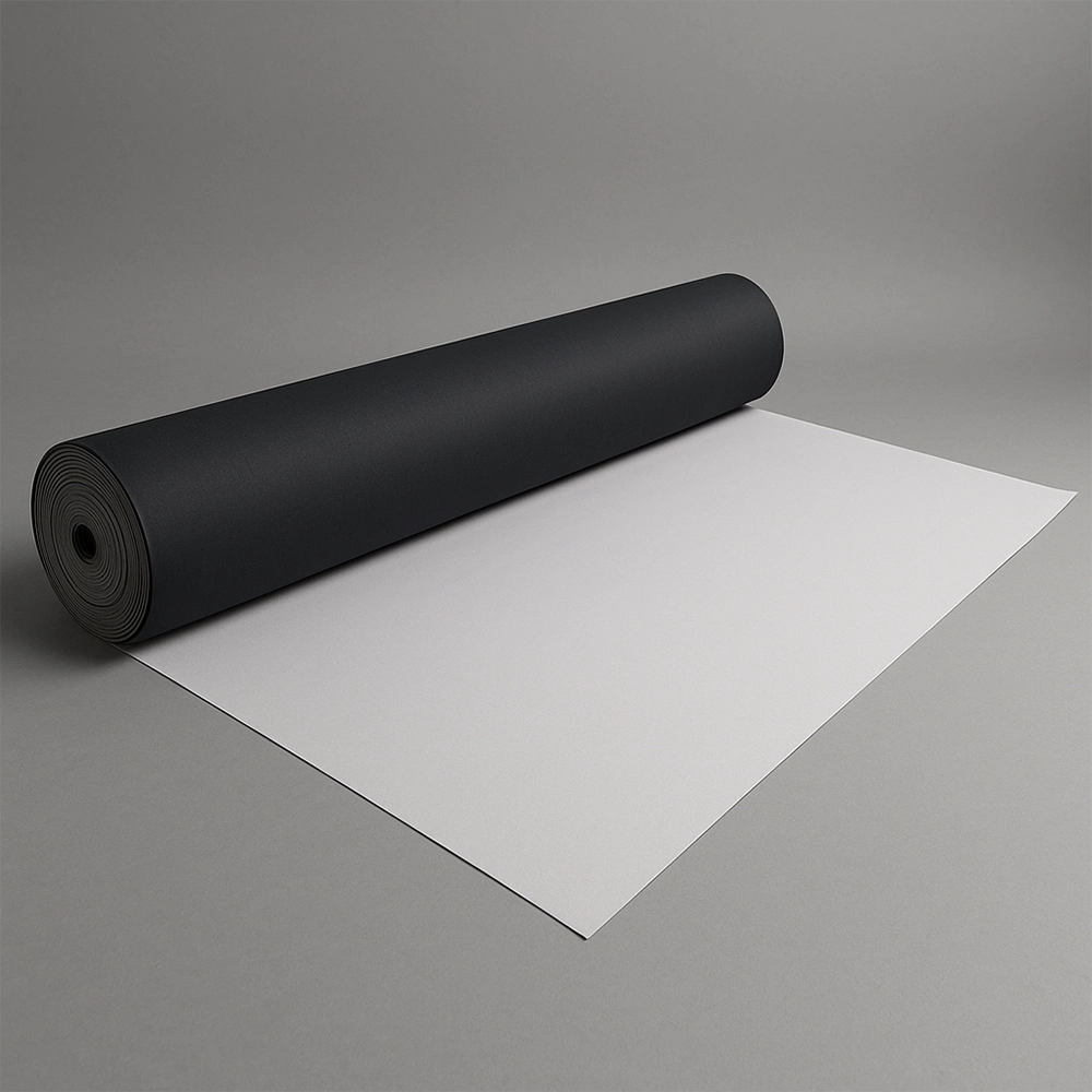 Tecido Neoprene Branco/Preto 3mm Borracha Branca - Imagem 4