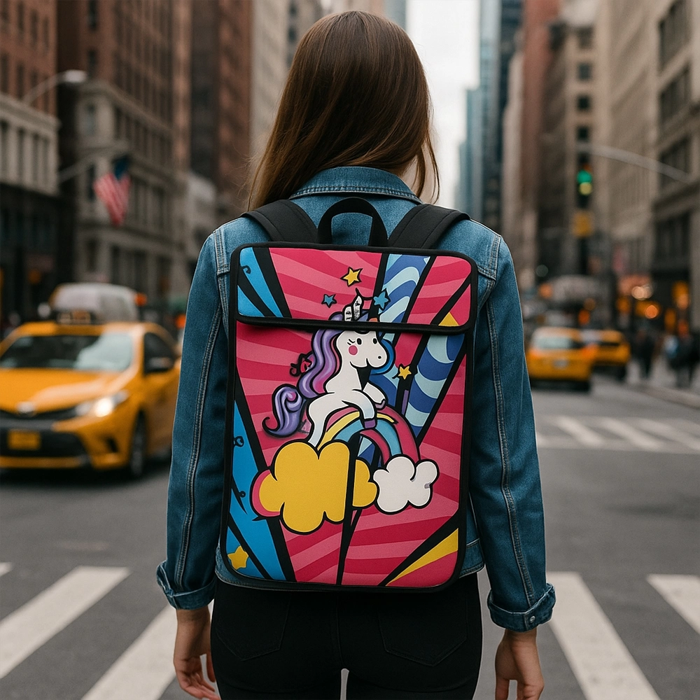 Mochila Notebook em Neoprene Personalizada - Imagem 1