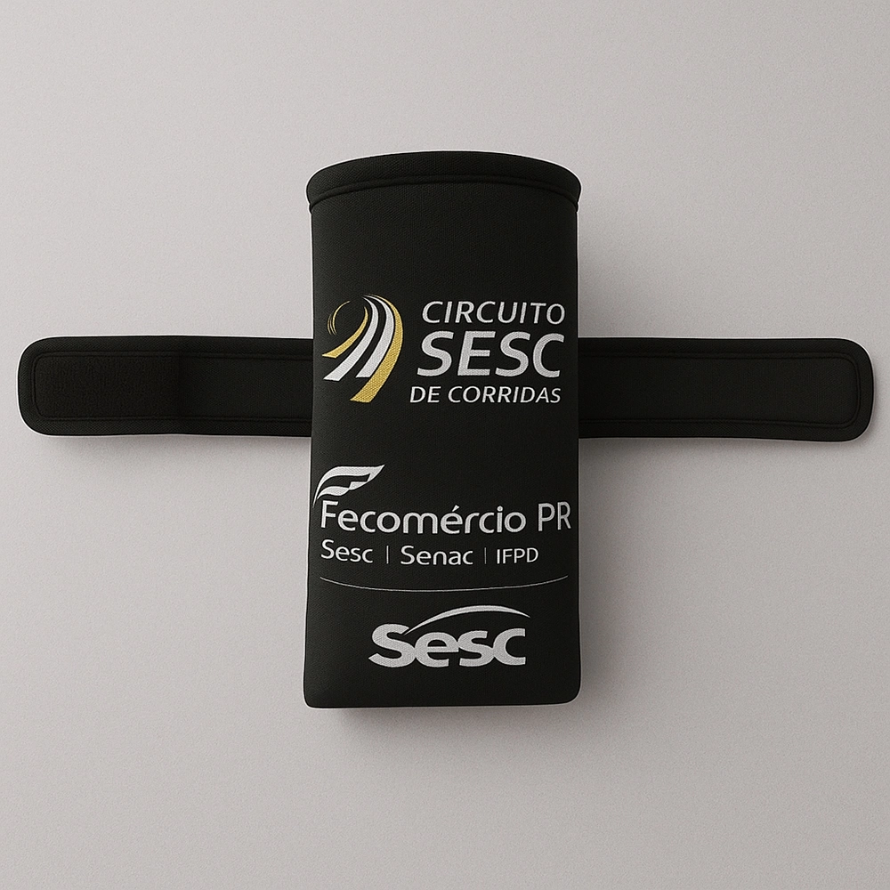 Braçadeira Promocional Viés e Velcro Personalizada - Imagem 3