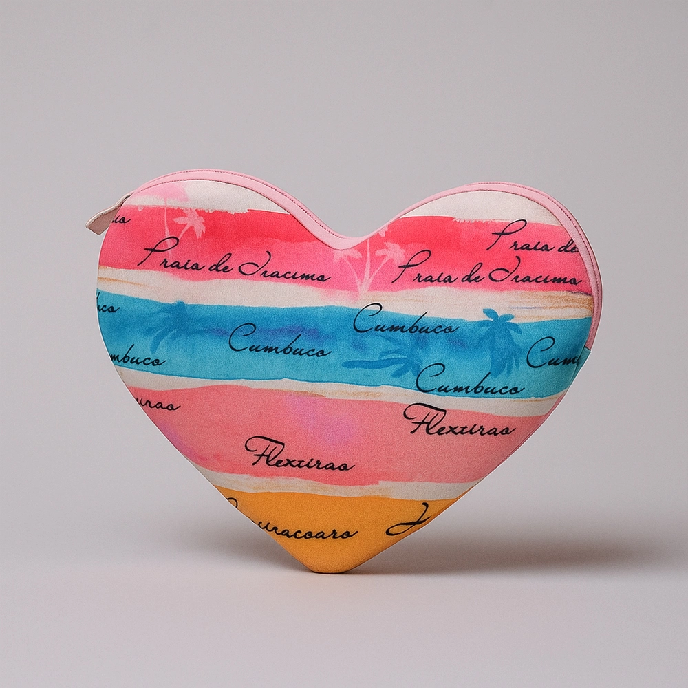 Necessaire Coração Personalizada - Imagem 0