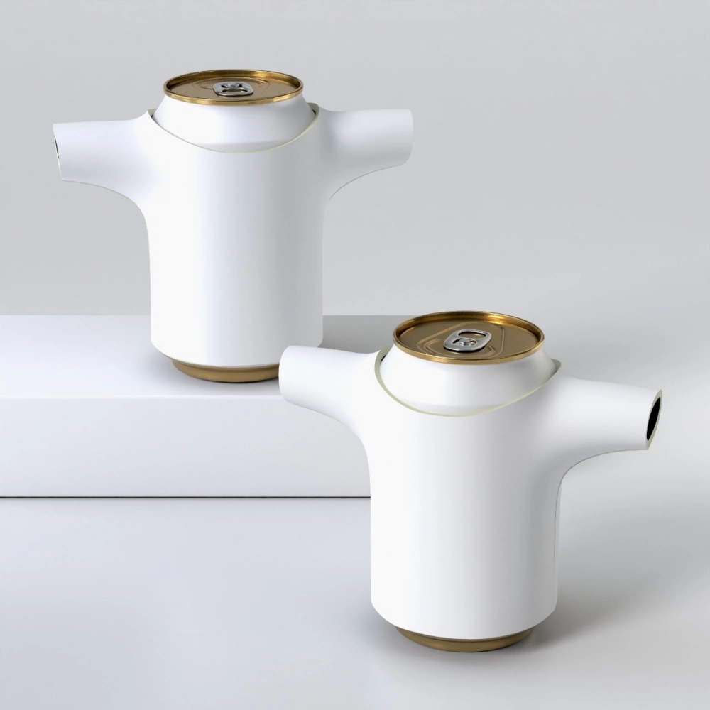 Porta Latas Camisa Para Sublimação - Imagem 2