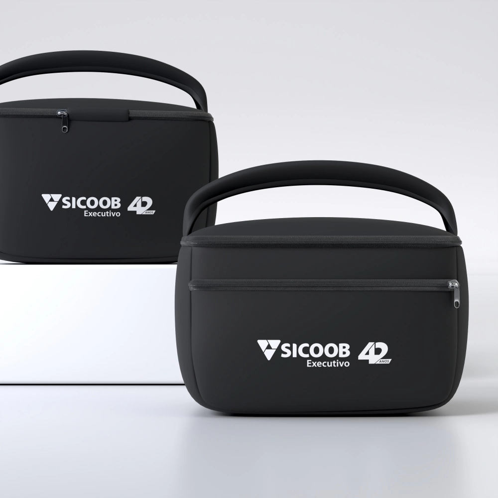 Lancheira Com Bolso Personalizada - Imagem 1