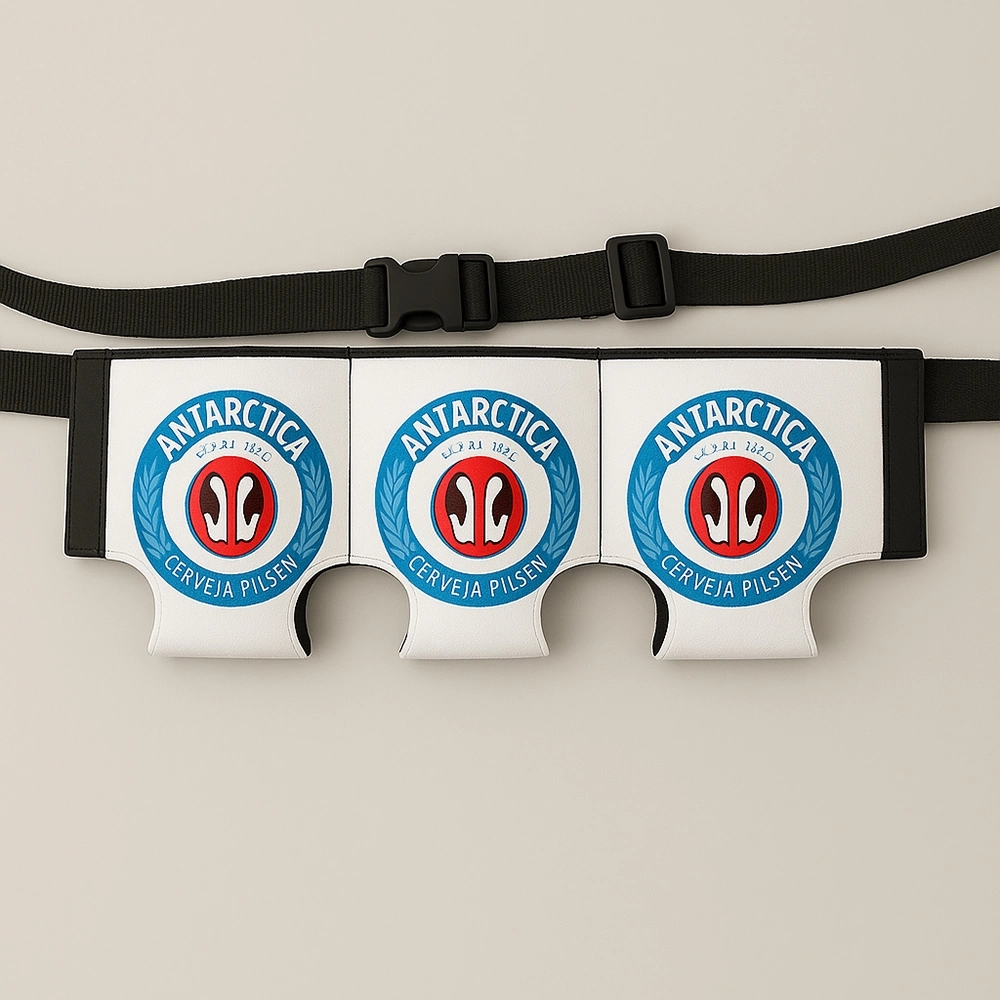 Cartucheira Cinto Porta Lata Personalizado 3 Latas - Imagem 2