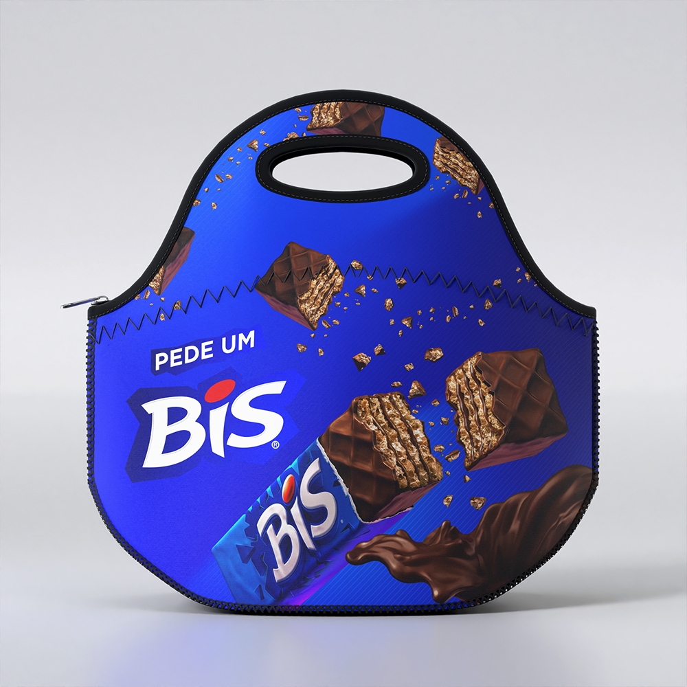 Lancheira Térmica Personalizada em Neoprene - imagem 1