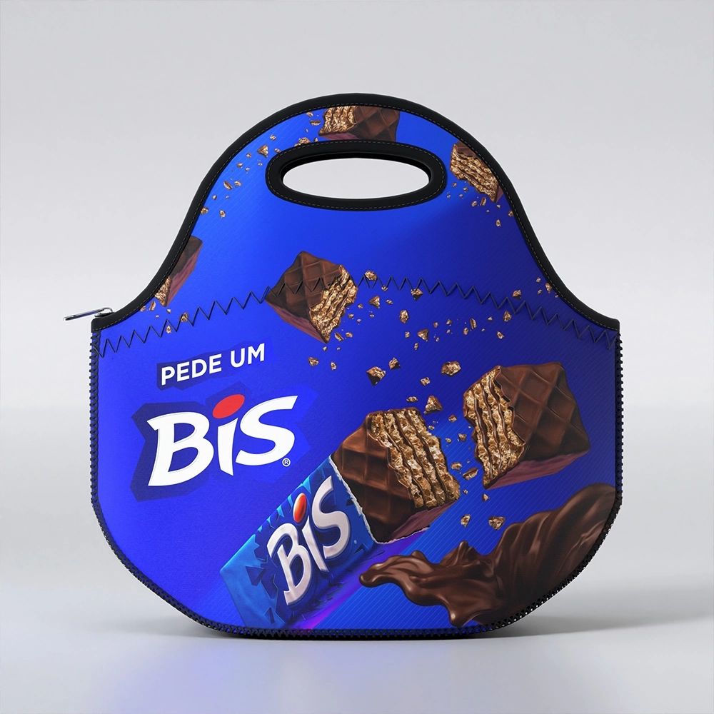 Lancheira Térmica Personalizada em Neoprene - Imagem 0