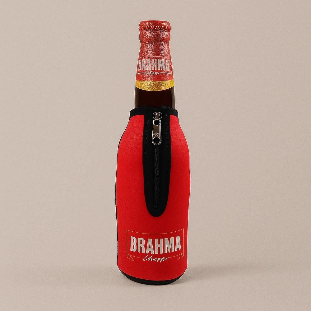 Porta Garrafa 600ml com Zíper Personalizado - Imagem 3