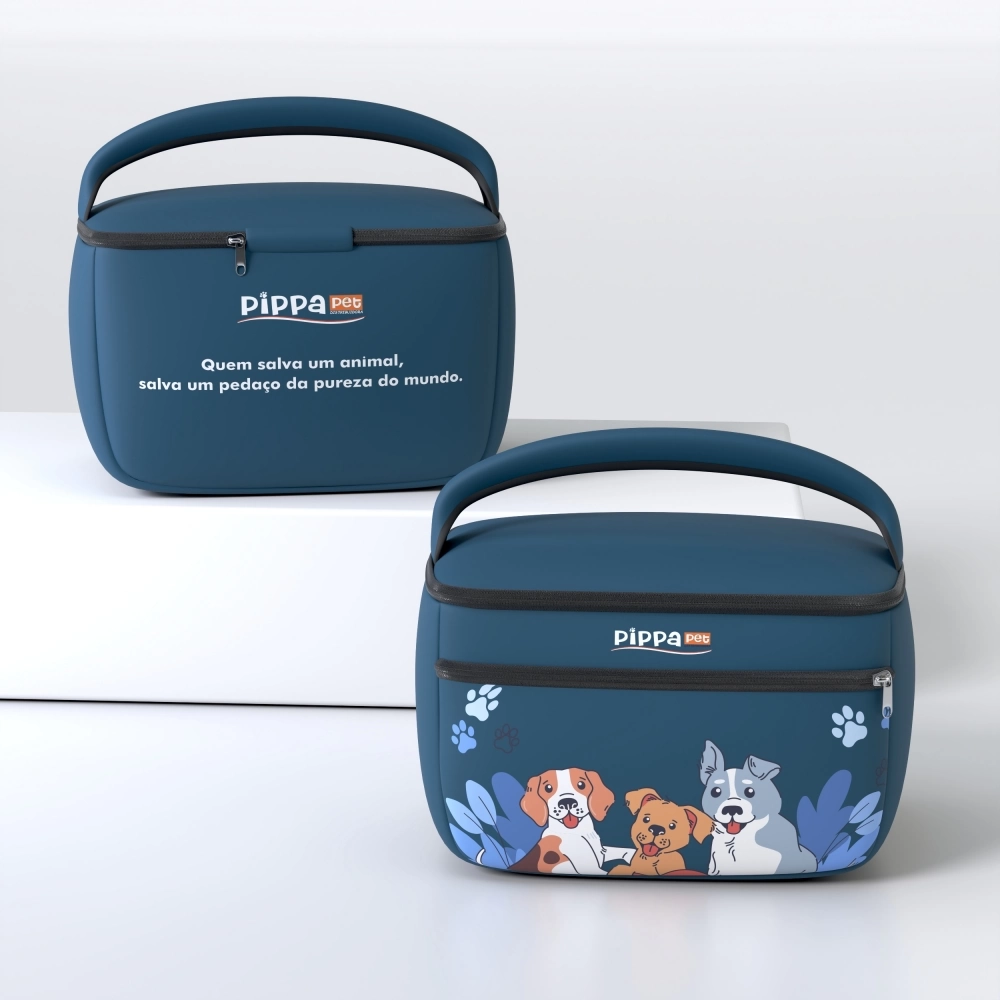 Lancheira Com Bolso Personalizada - Imagem 3