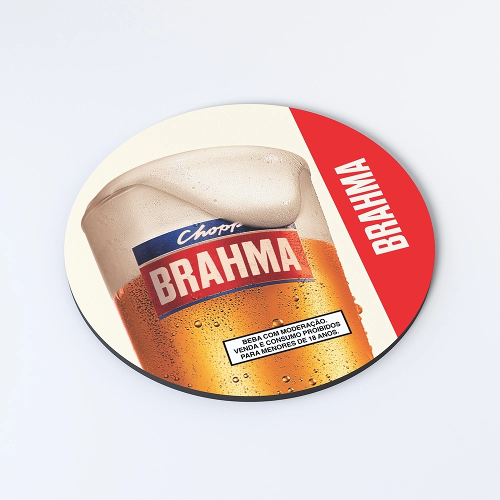 Bolacha de Chopp Porta Copos Personalizada - Imagem 0