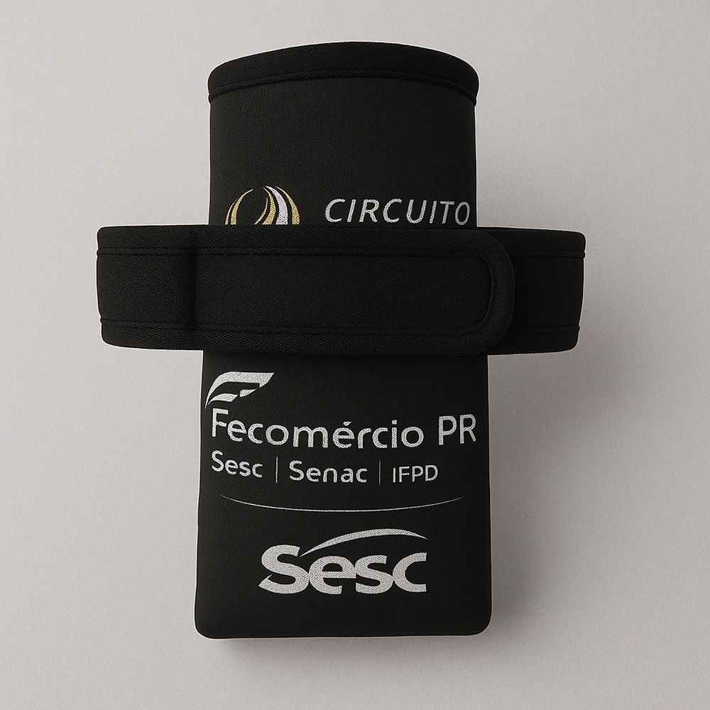Braçadeira Promocional Viés e Velcro Personalizada - Imagem 2