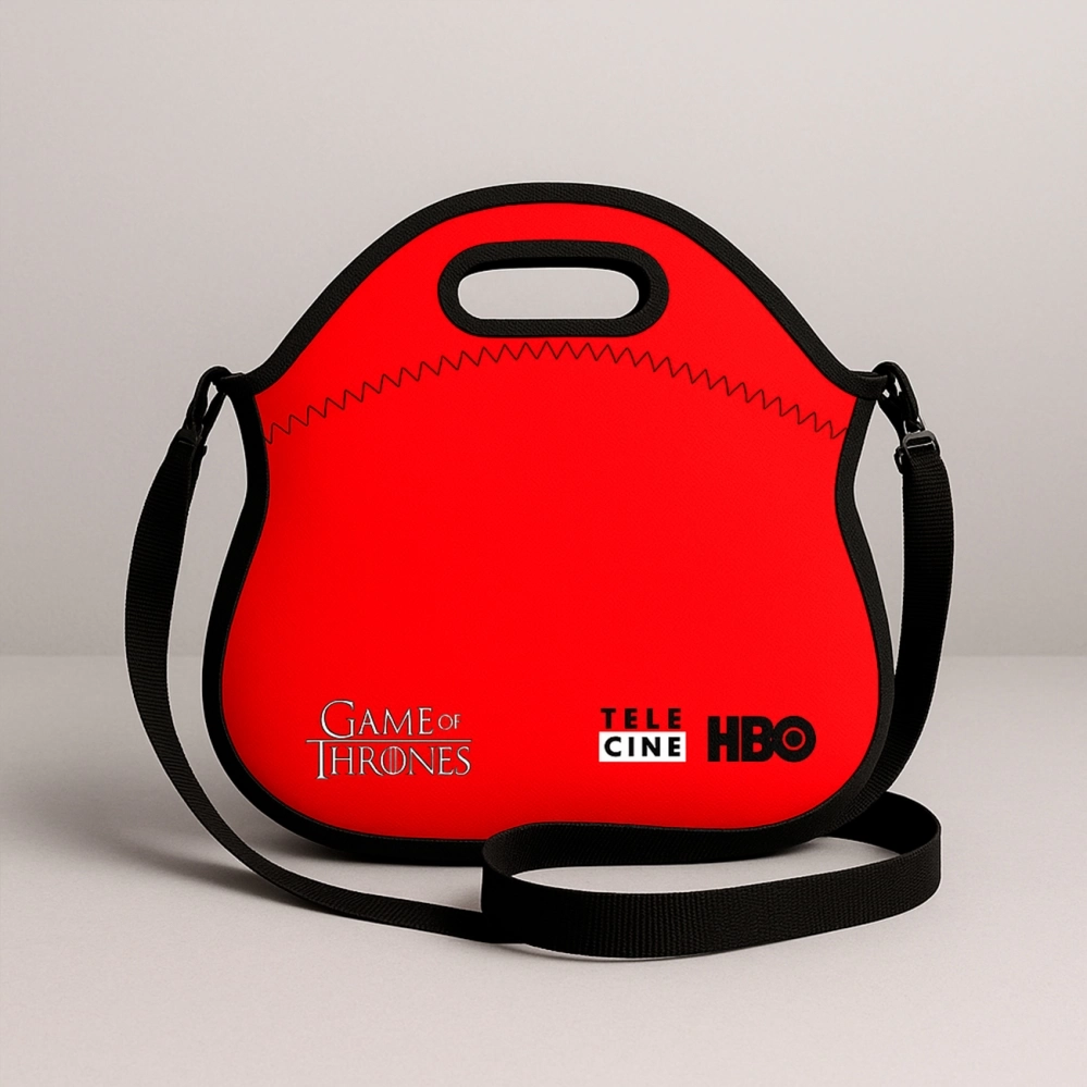 Lancheira Gourmet em Neoprene Personalizada - Imagem 0