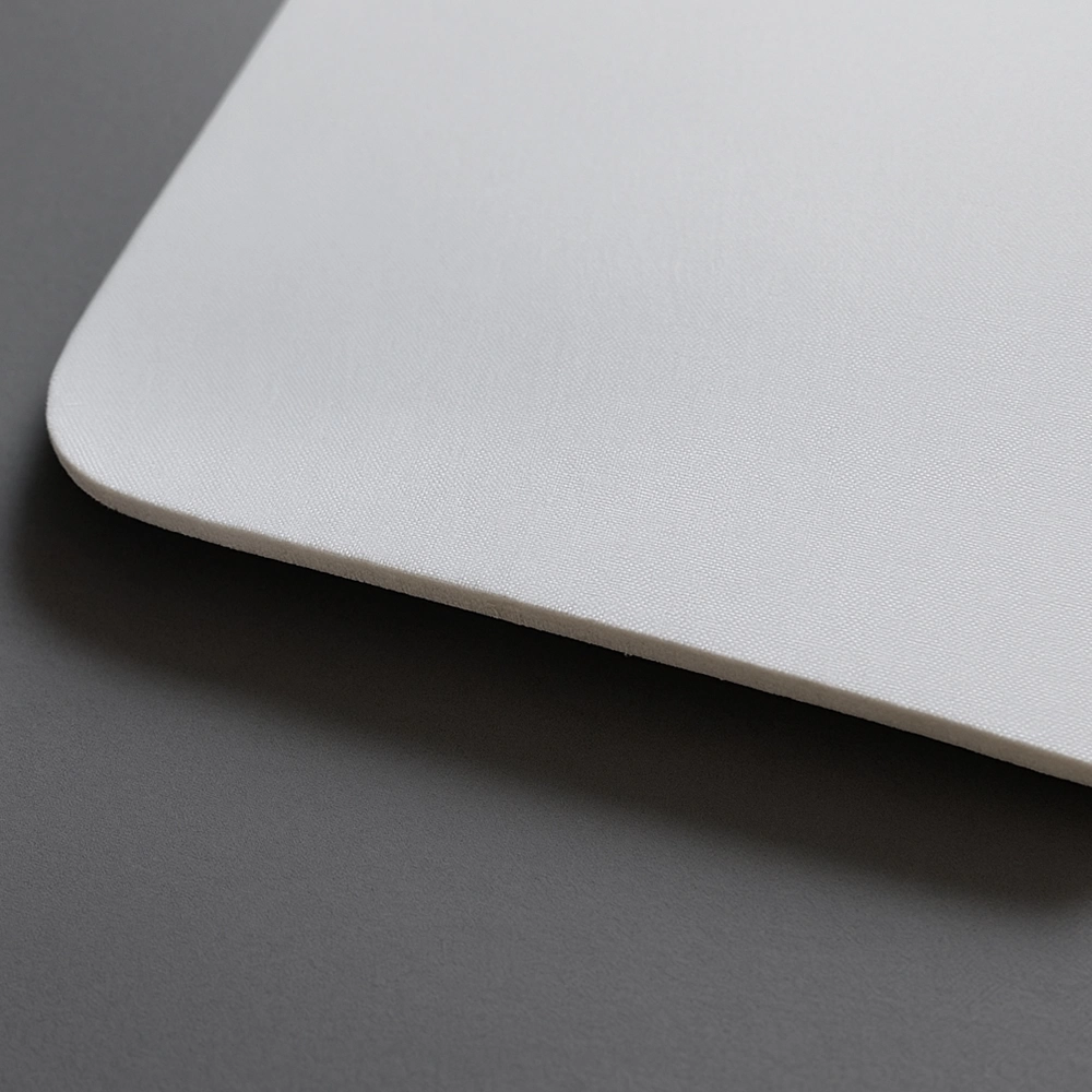 Tecido Neoprene Branco/Preto 3mm Borracha Branca - Imagem 1