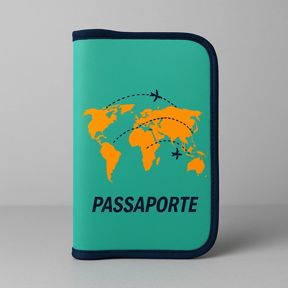 Porta Passaporte Personalizado - Imagem 0