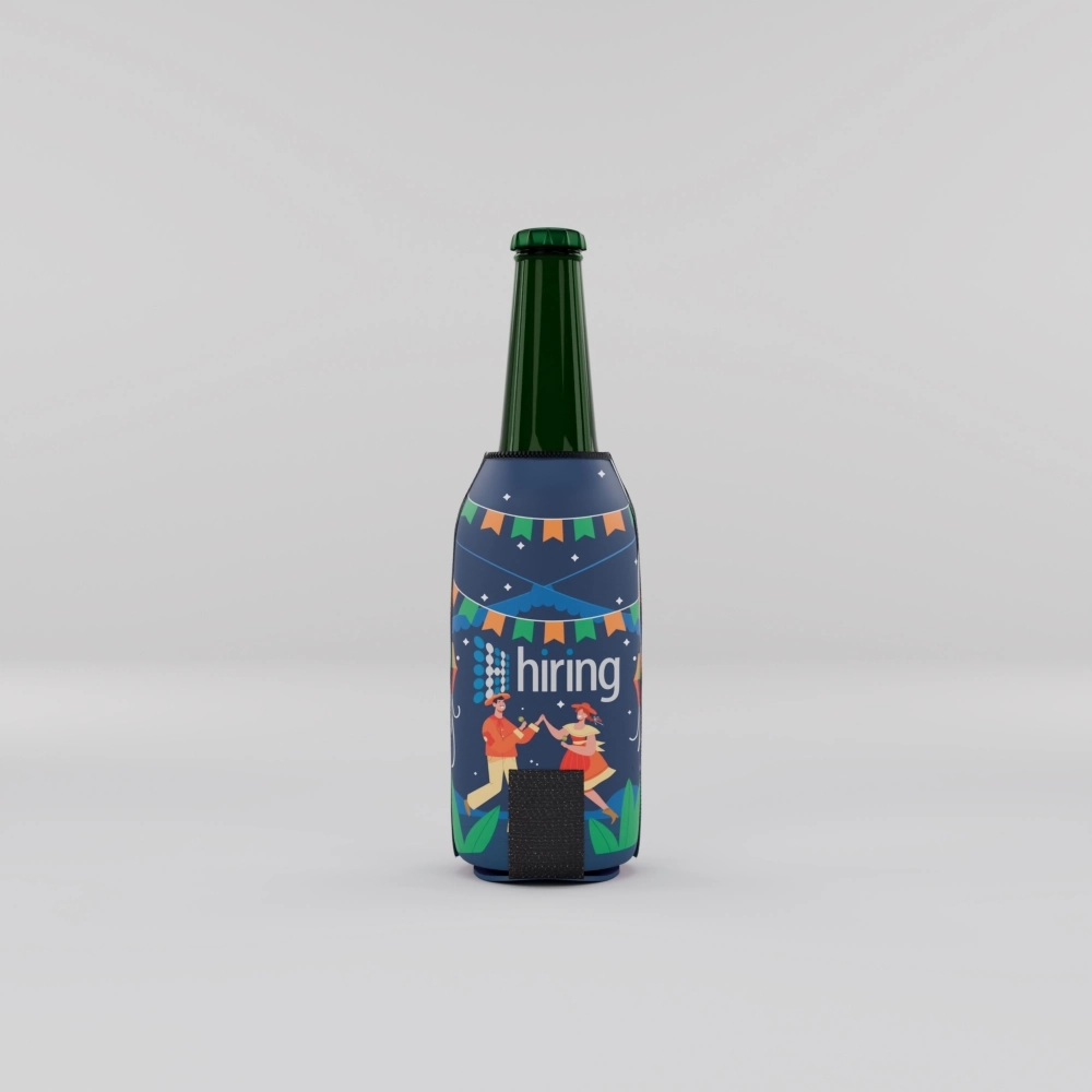 Porta Long Neck Personalizado Com Velcro - Imagem 2