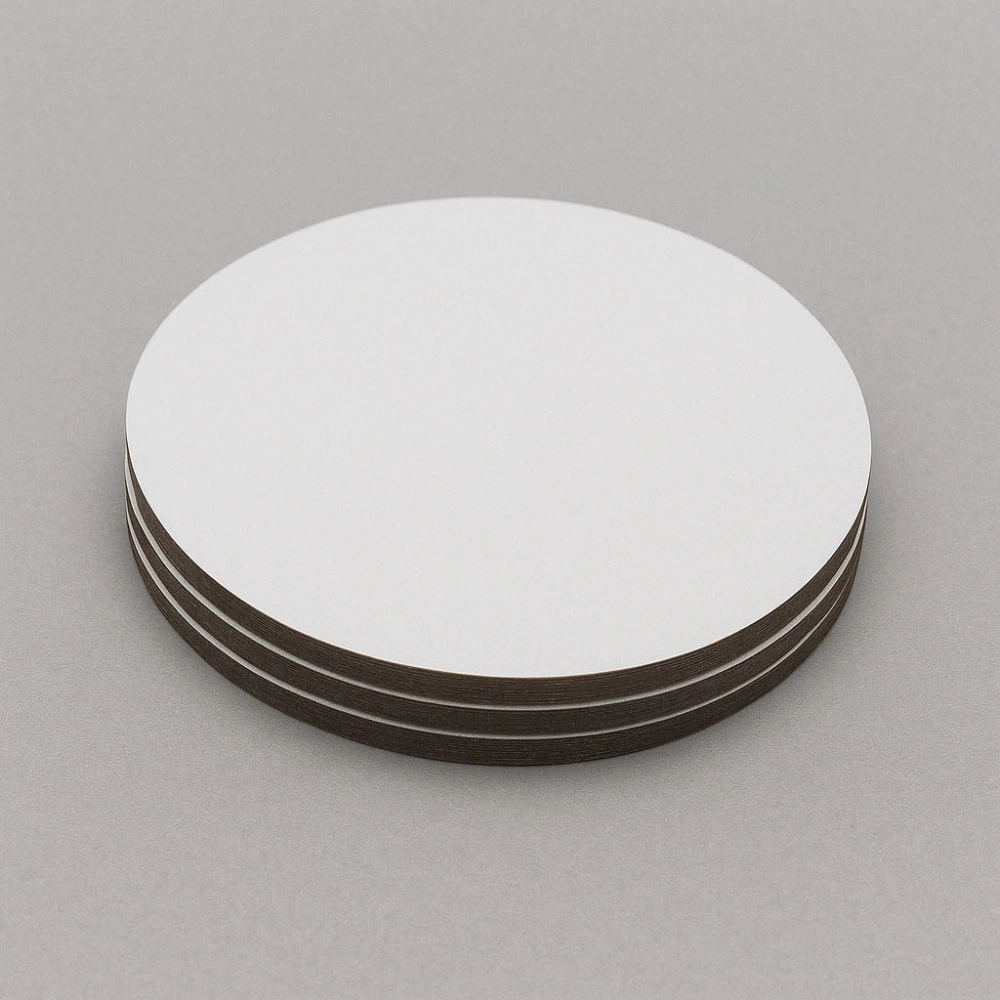 Bolacha de Chopp Porta Copo em Branco Sublimação - Imagem 1