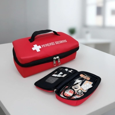 Bolsa Maleta Primeiros Socorros Personalizada