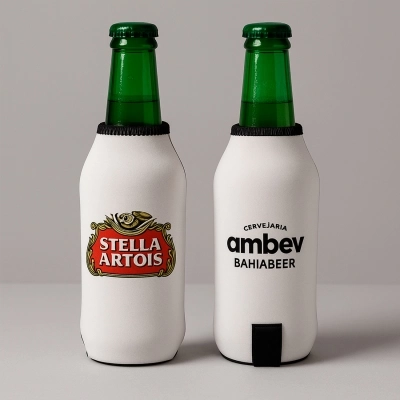Porta Long Neck Personalizado Com Velcro