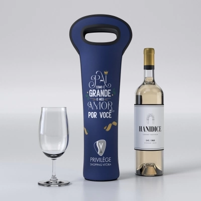 Porta Vinho Personalizado