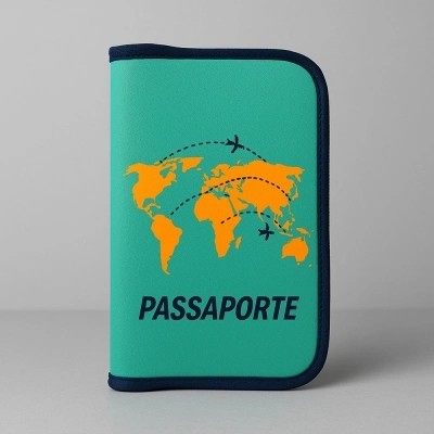 Porta Passaporte Personalizado