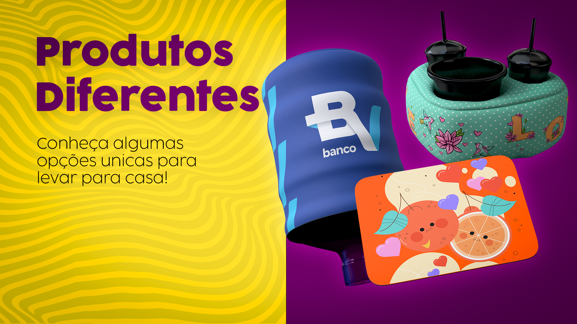 Banner Brindes Diferentes Personalizados