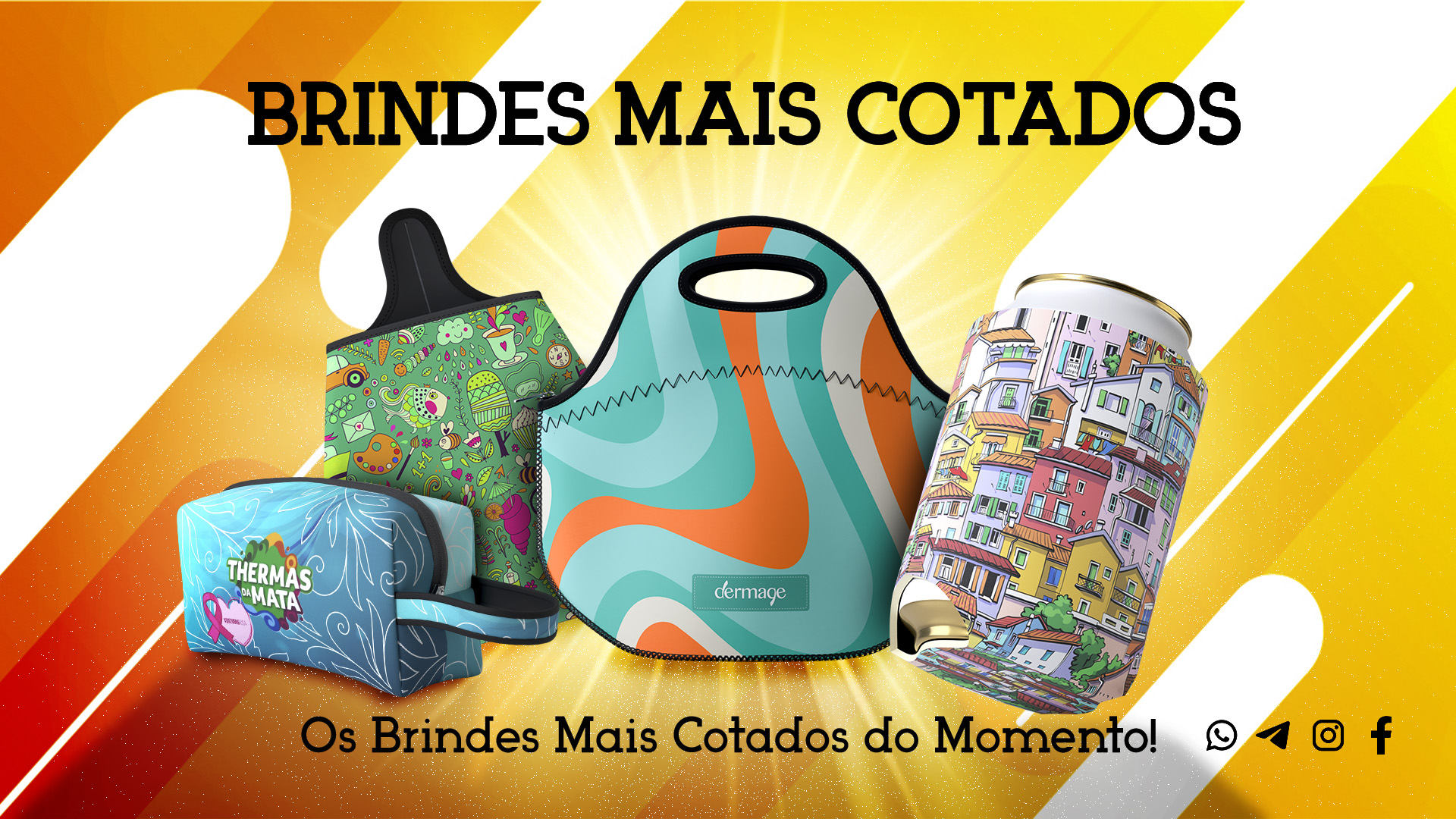 Banner Brindes Mais Cotados