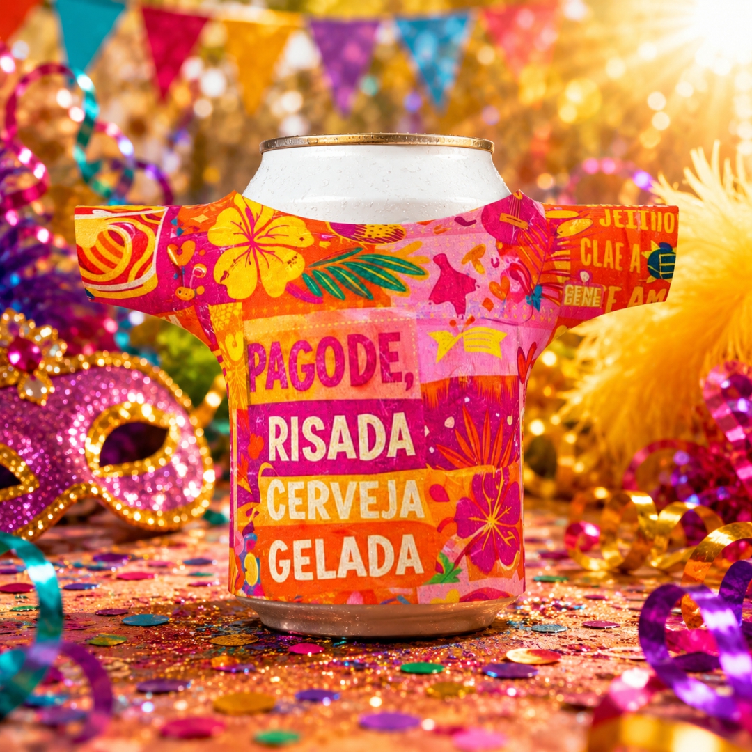 Porta Latas Camisa Personalizado