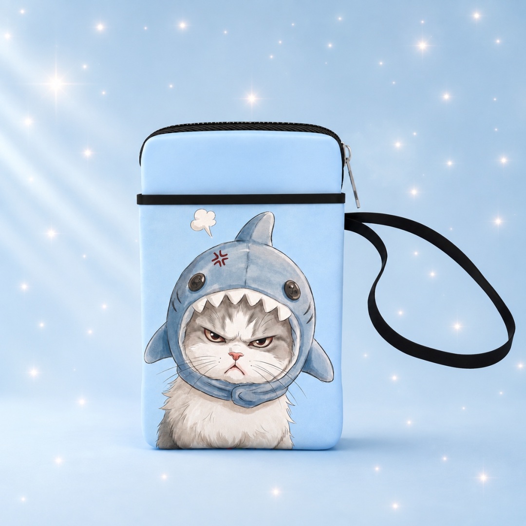Capa para Celular com Bolso e Zíper Personalizada