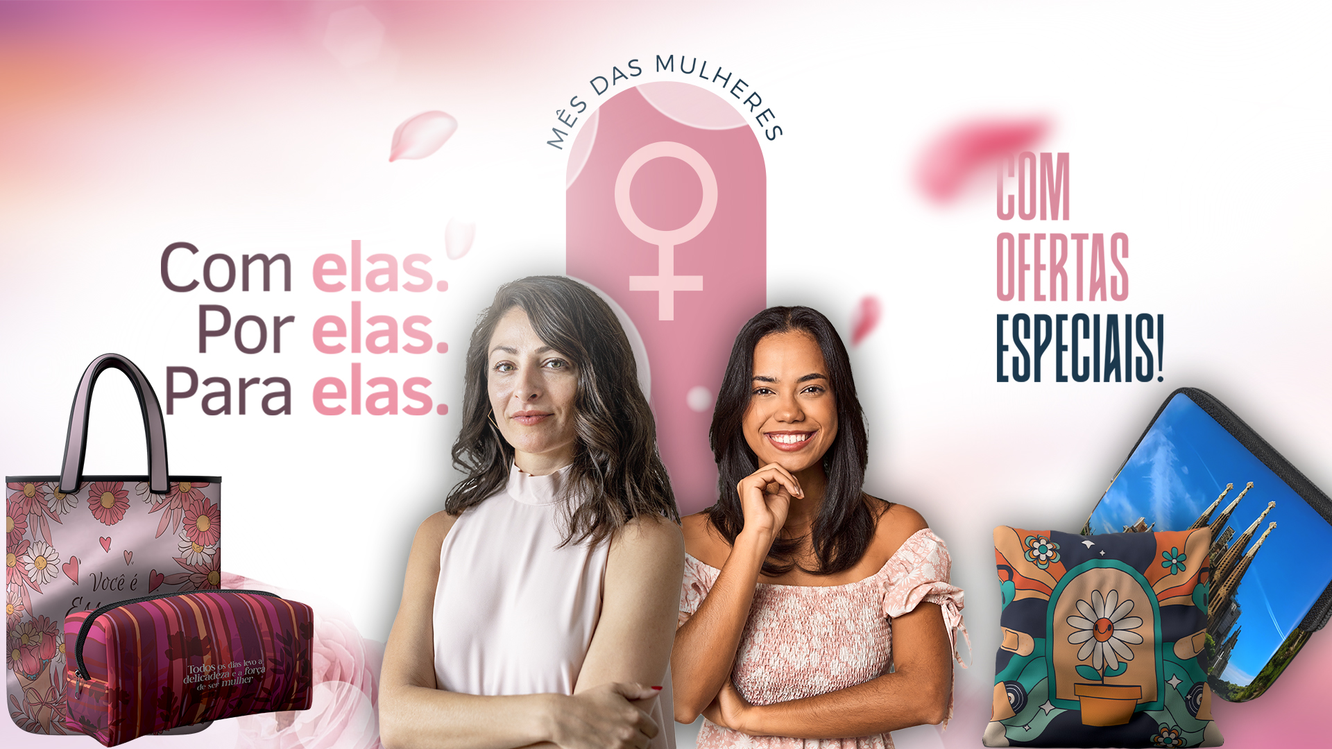 Banner Brindes Personalizados para o Dia das Mulheres