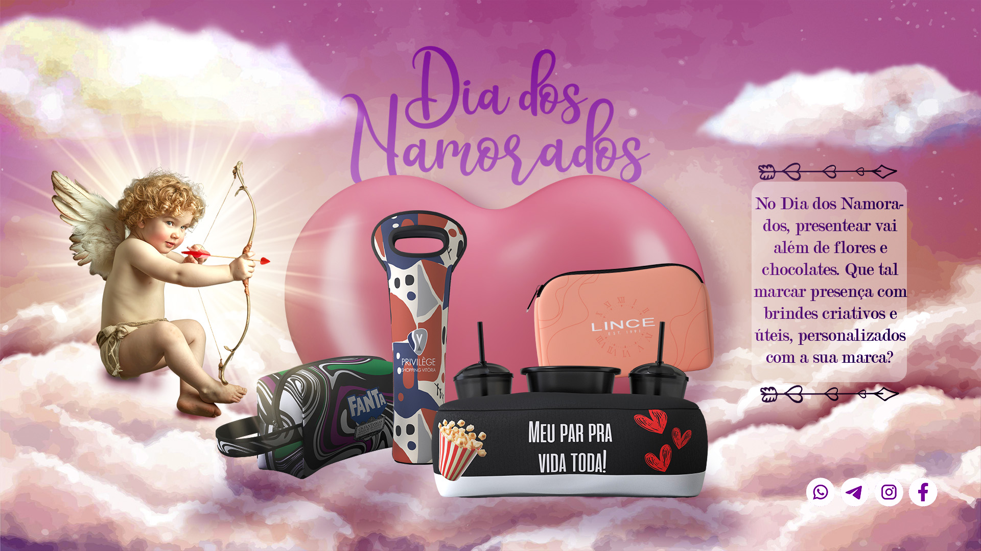 Banner Brindes Personalizados para o Dia dos Namorados