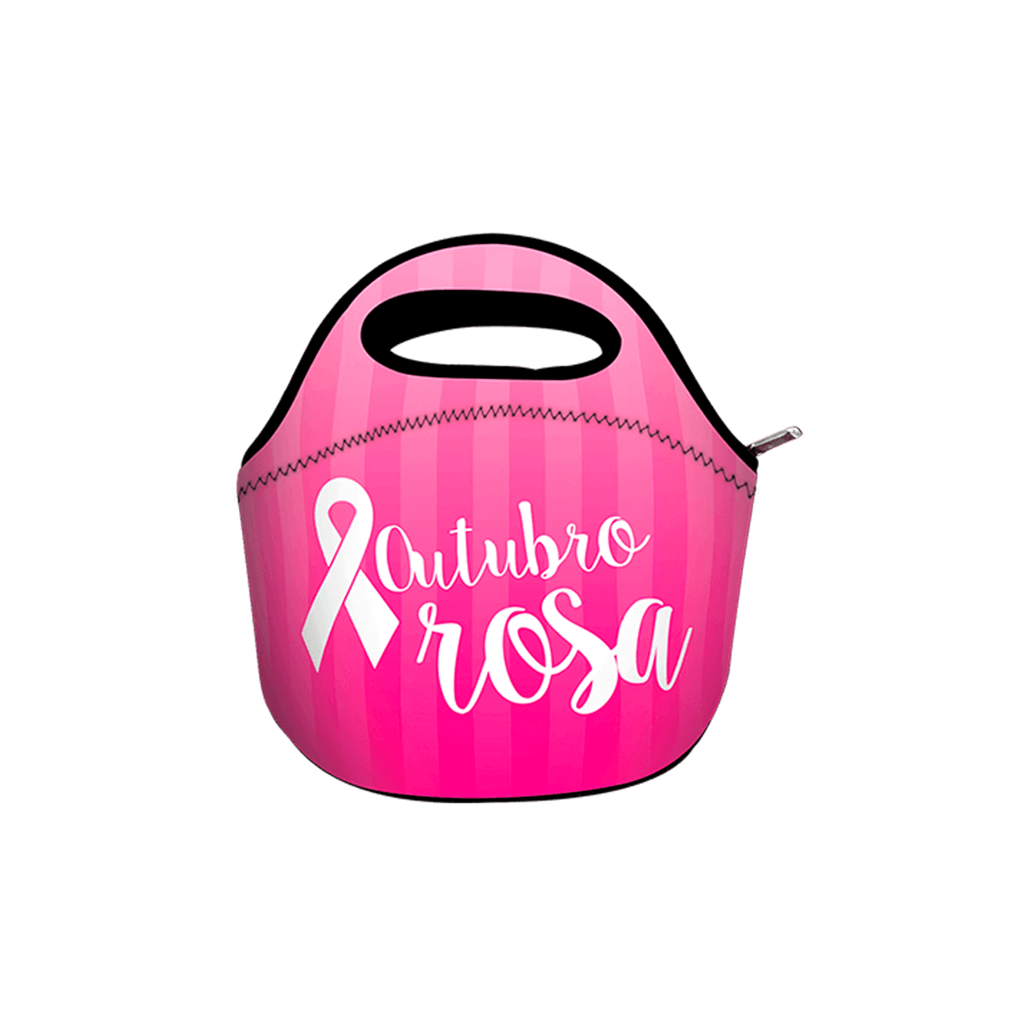 Produto Mini Lancheira Personalizada - Brindes Personalizados para o Mês Outubro Rosa